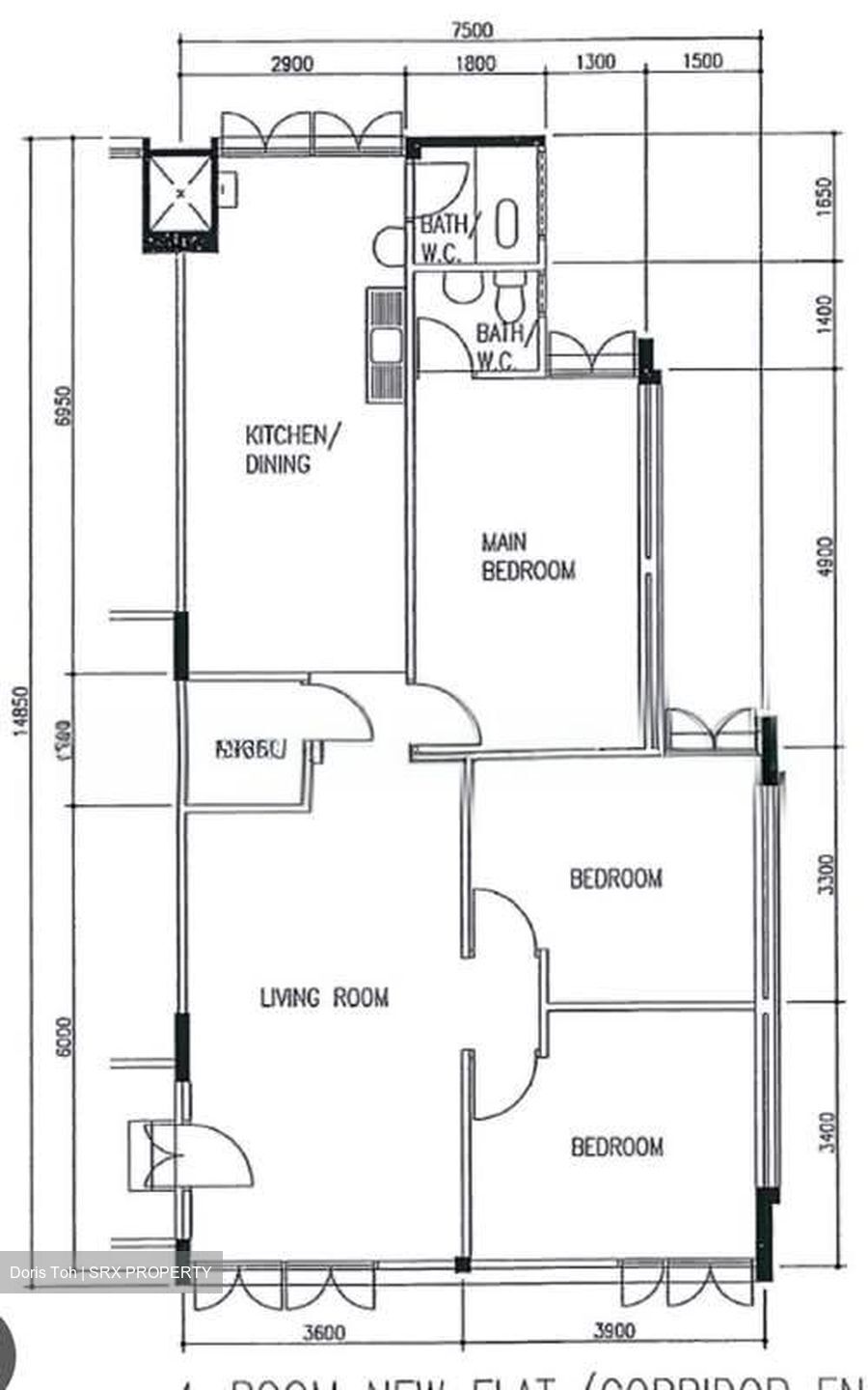 Blk 137 Yishun Ring Road (Yishun), HDB 4 Rooms #572230571